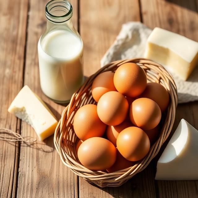Lácteos y huevos de productores dominicanos