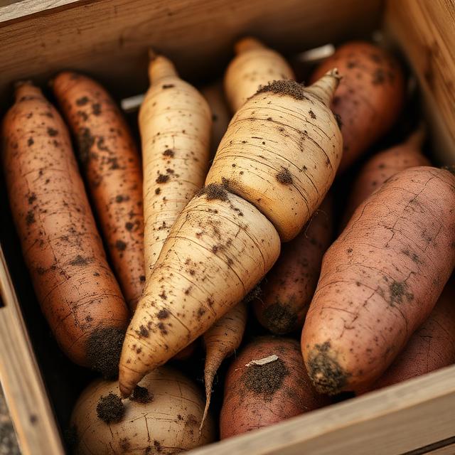Tubérculos de productores dominicanos